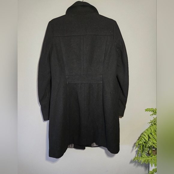 Banana Republic Wool Blend Peacoat – Black – Size Medium - Picture 7 of 10